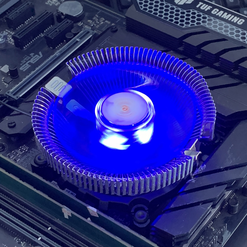 Cpu Heatsink - Refroidisseur de processeur LED, ventilateur de