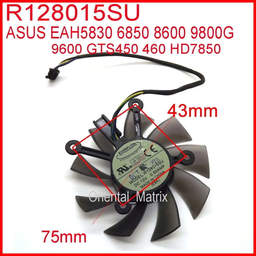 Cpu Cooler - Ventilateur de refroidissement R128015SU DC 12V,