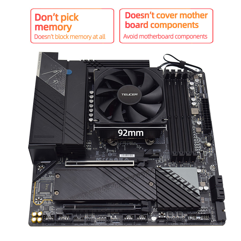 Teucer hauteur 45mm refroidiss - Cpu Heatsink avis et prix