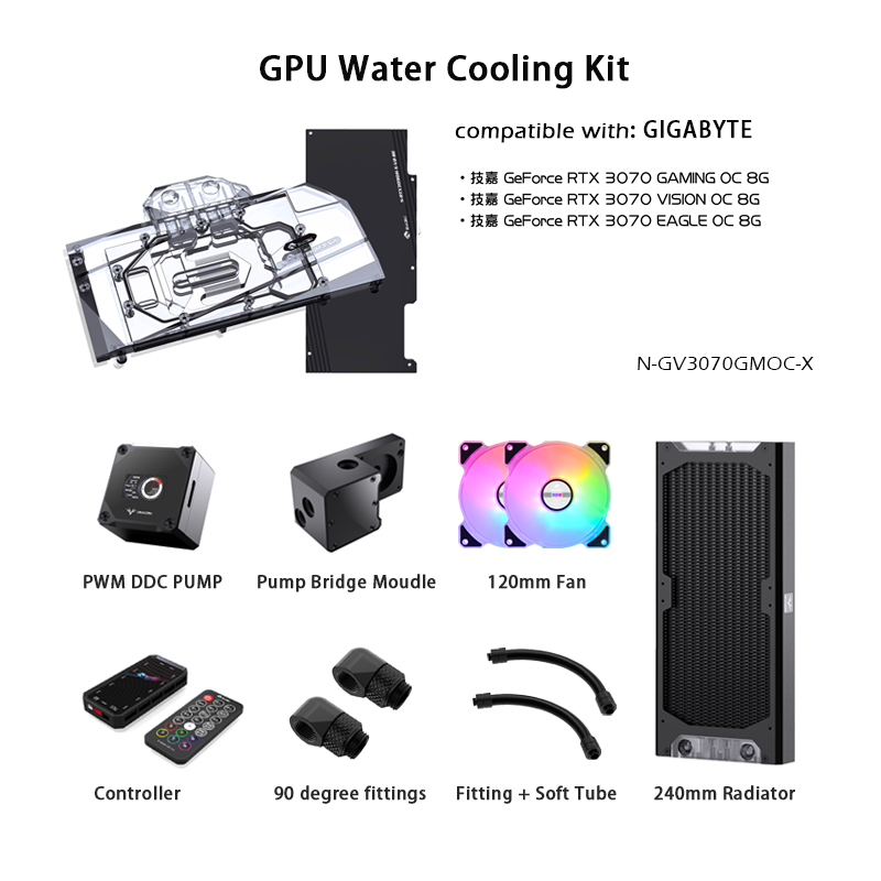 Kit de refroidissement à eau G - Gpu Cooler avis et prix