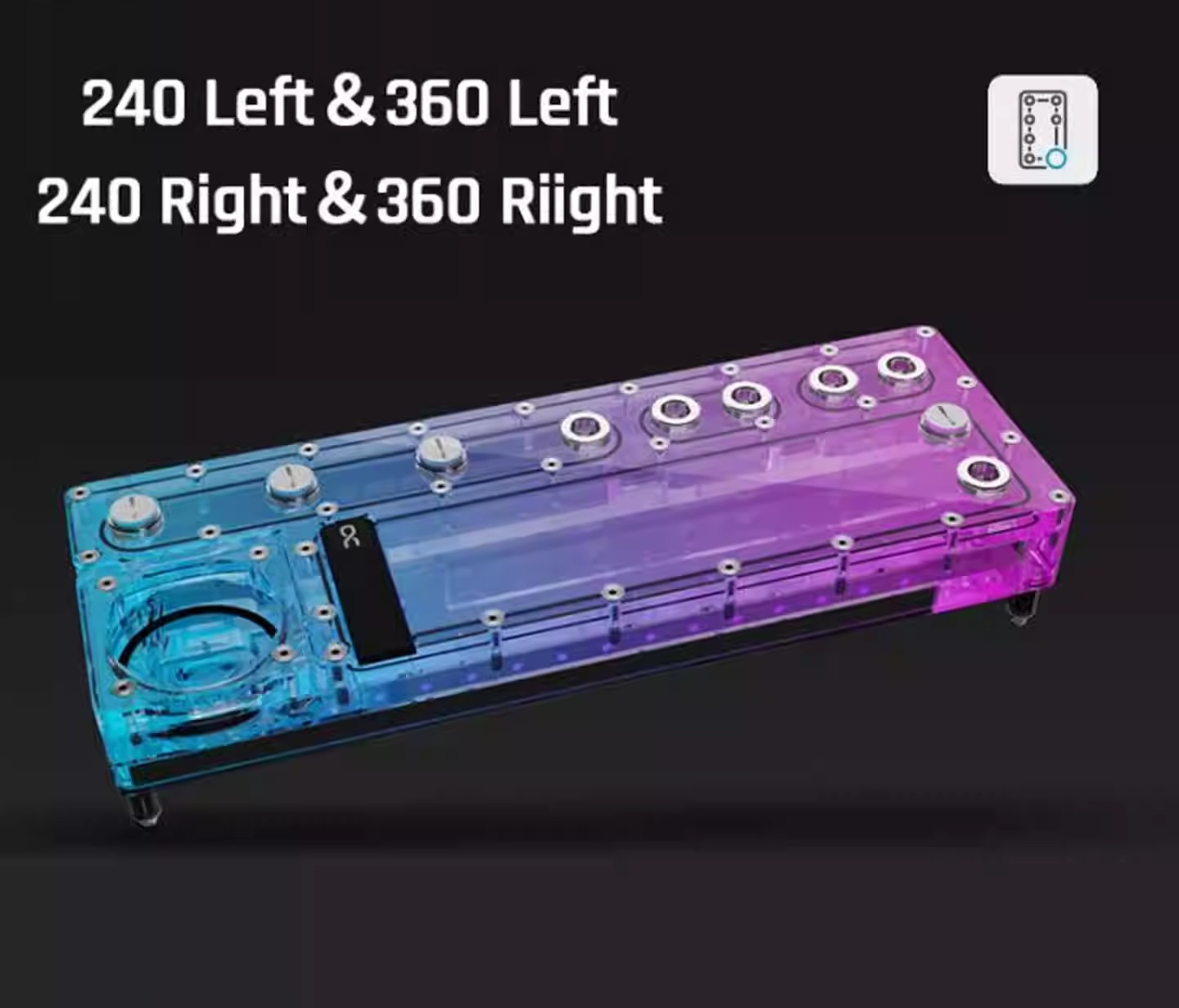 Alphacool Core Distro Plate 24 - Integrated Pump Reservoir Distro Plate avis et prix