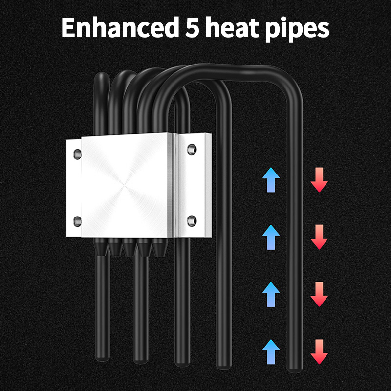 ID-COOLING IS-55 5 tuyau de ch - Cpu Cooler avis et prix