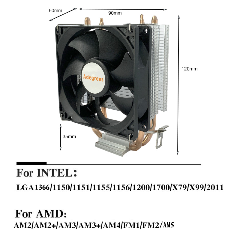 Refroidisseur d'air pour proce - Cpu Heatsink avis et prix